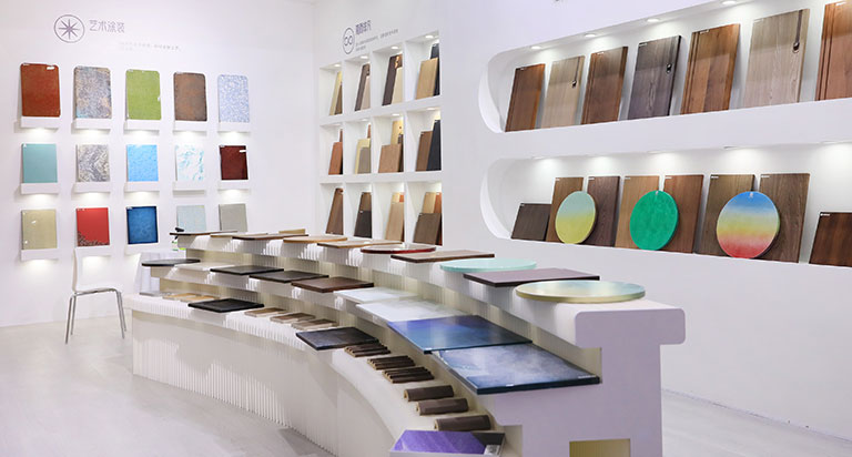 展辰新材亮相南康绿色供应链展，以环保涂装科技赋能家居产业绿色转型！